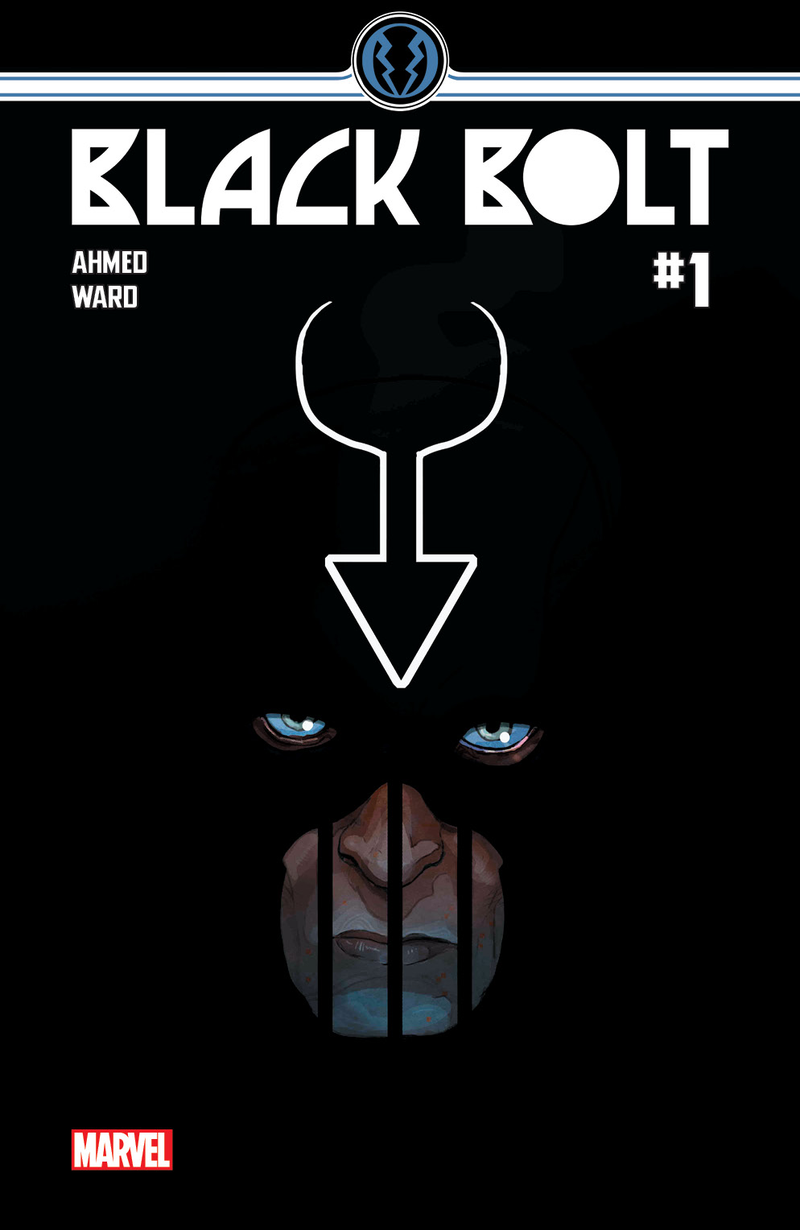Black Bolt #1 cover by Christian Ward